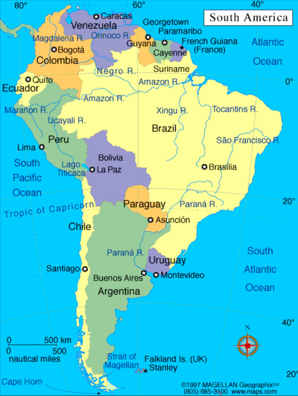 South America 