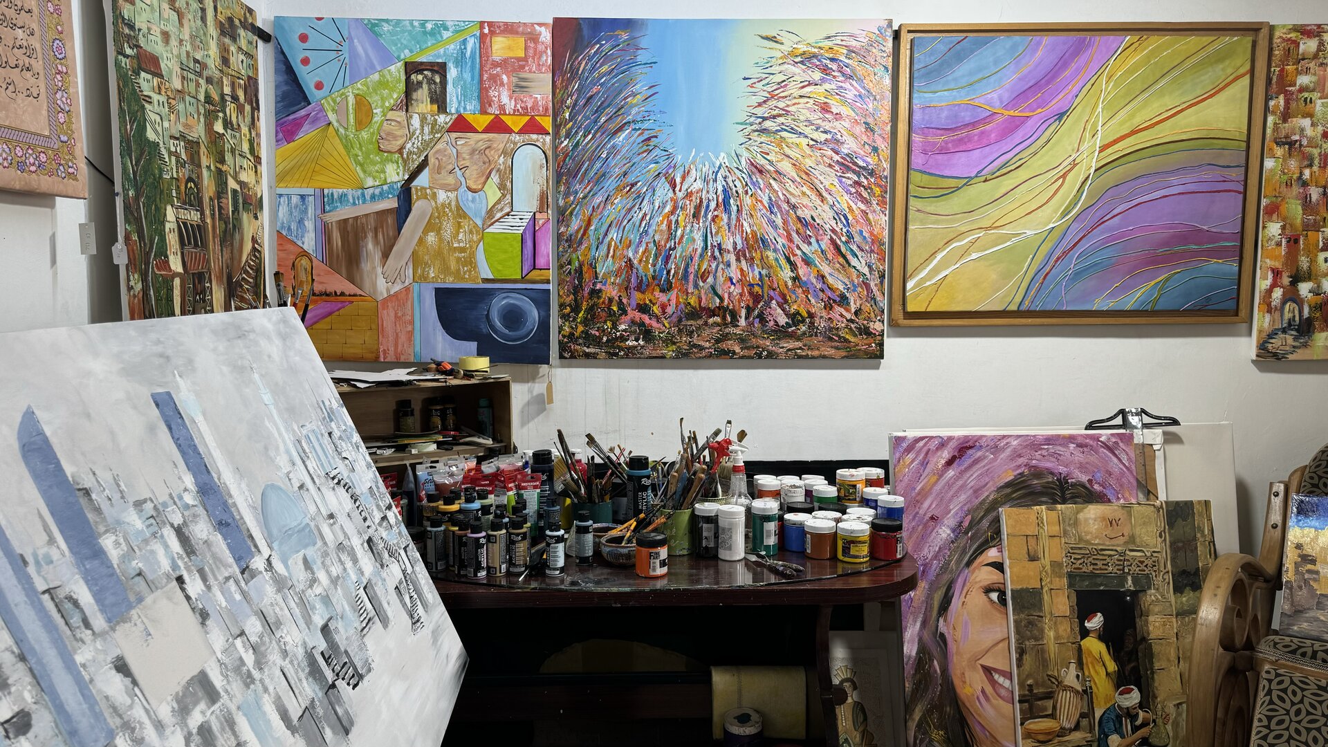  Artist's studio