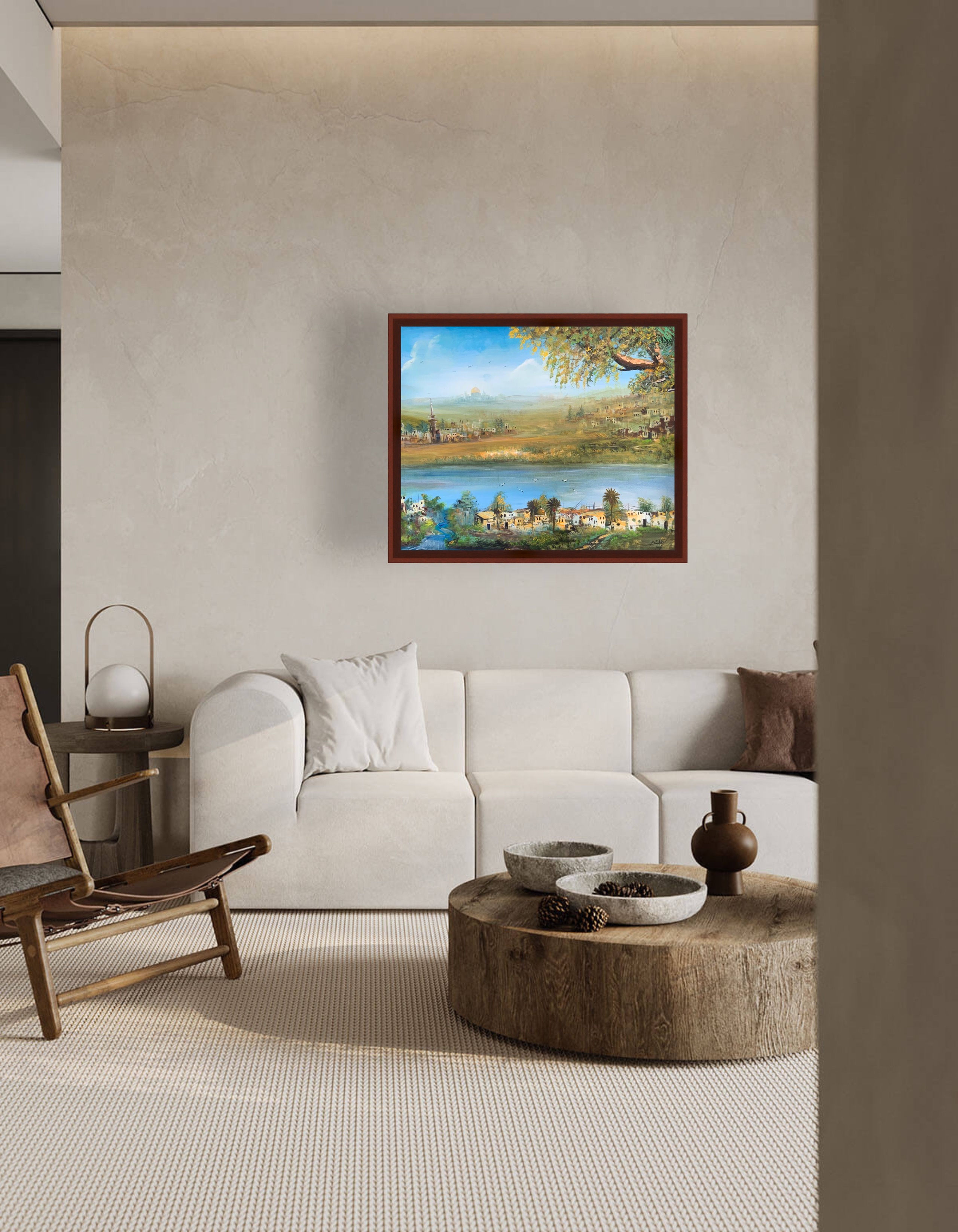 ‏Echoes of the Two Banks