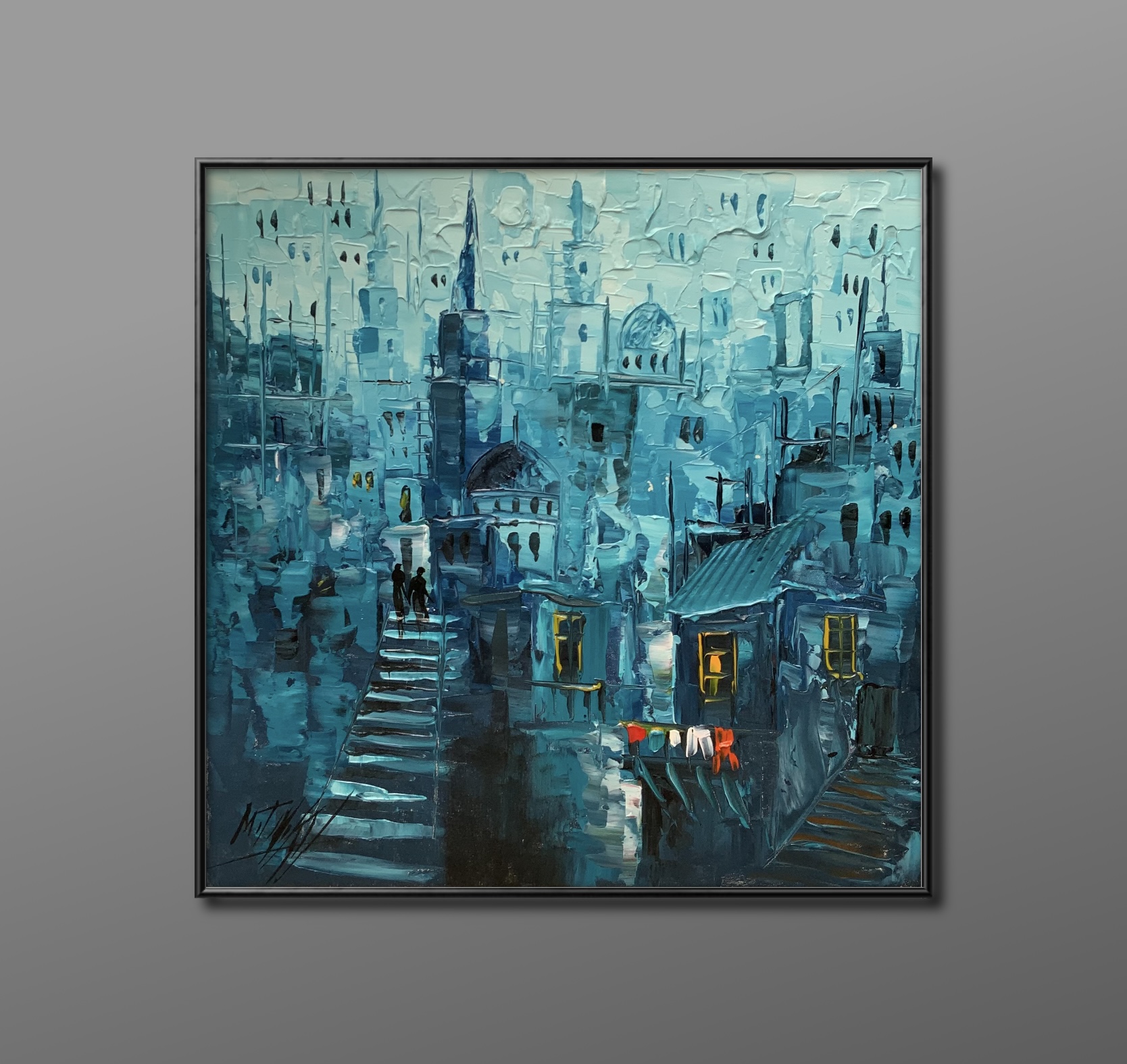 Alleys in Blue