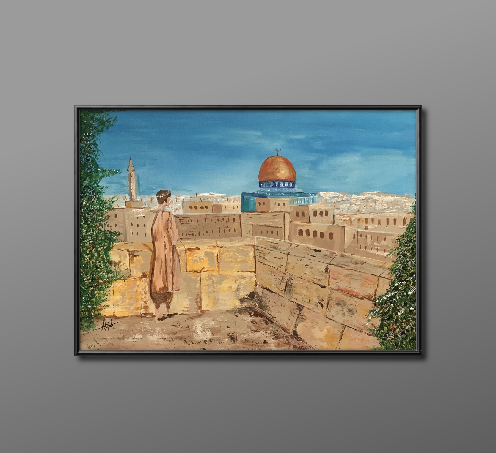 لحظة تأمل في القدس
