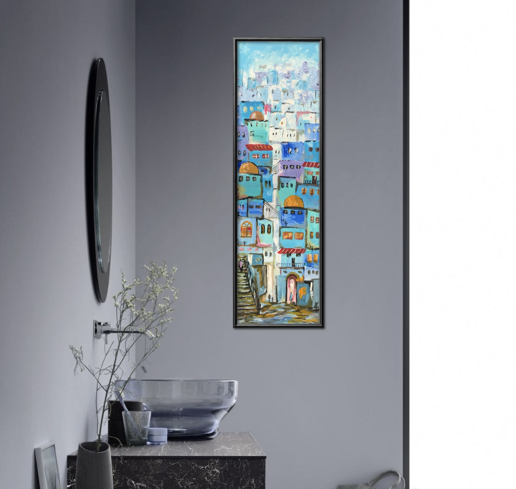 Stairs of the Blue City