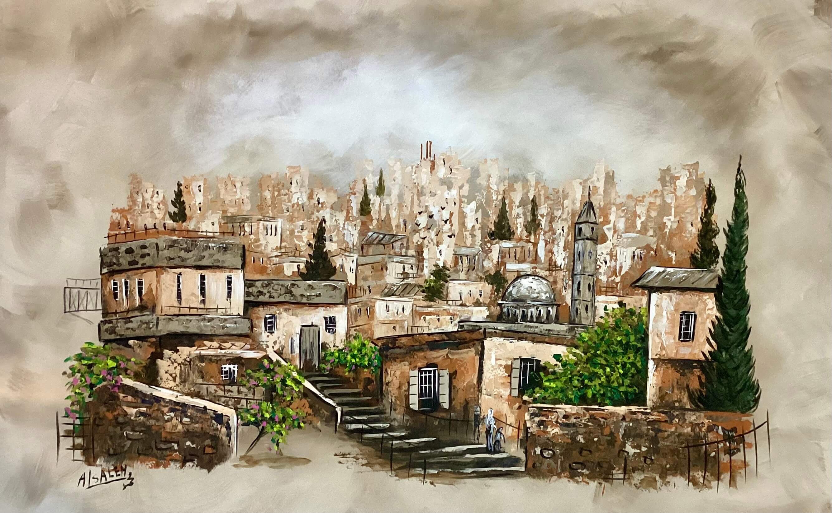 Amman in brown