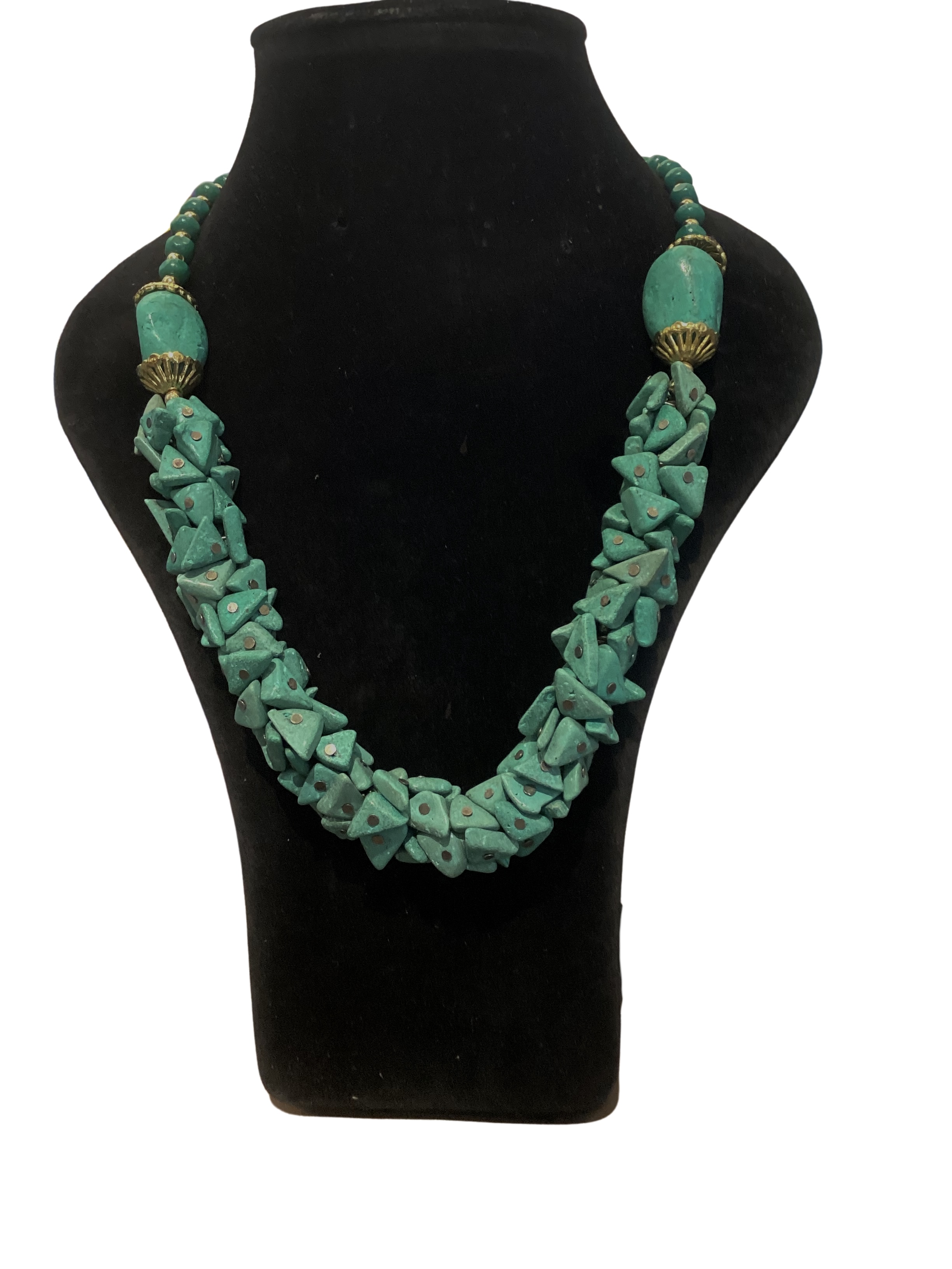 Chunky Turquoise Necklace 