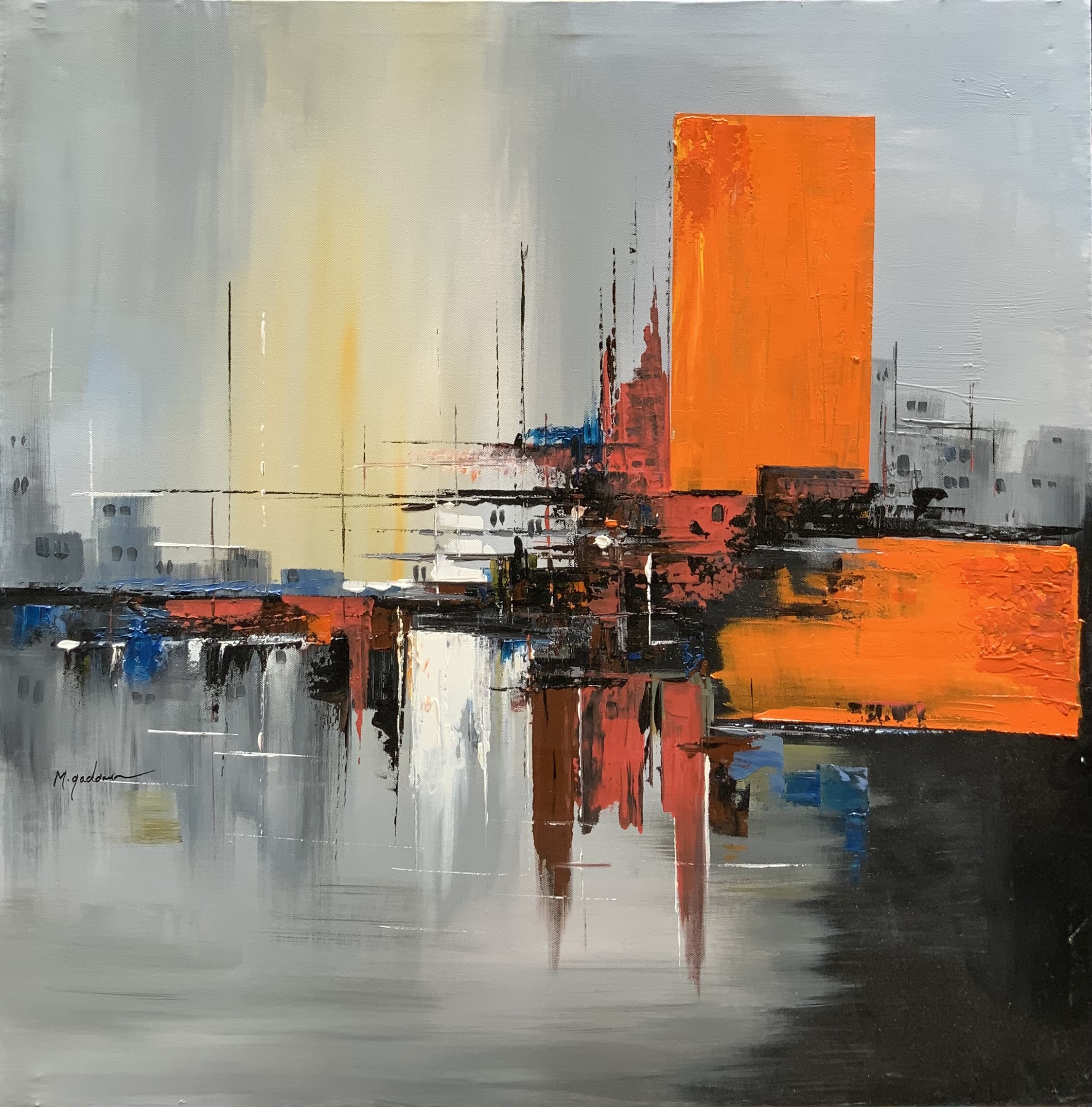 Orange Rhythm of the City