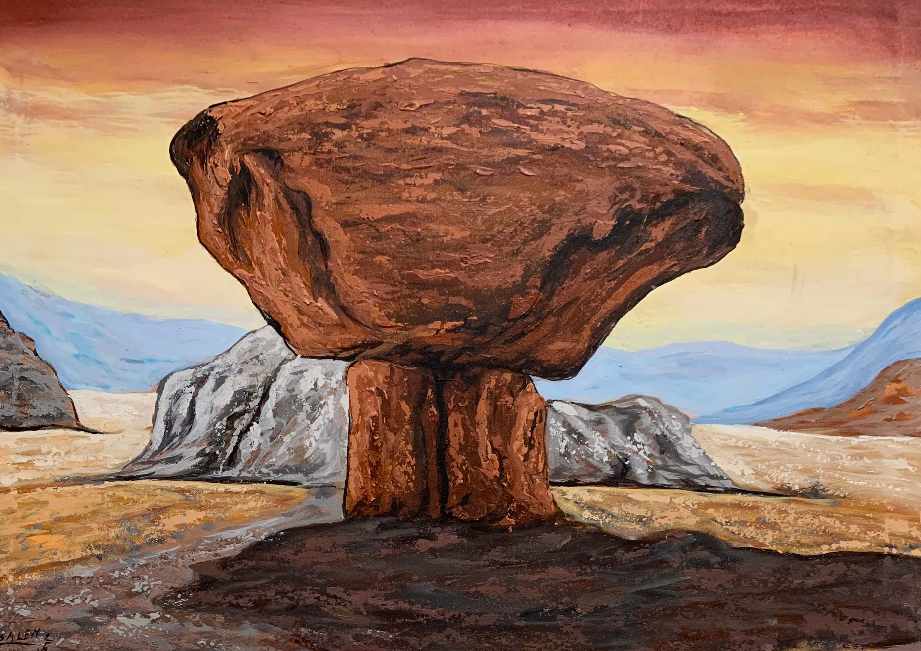 Mushroom rock