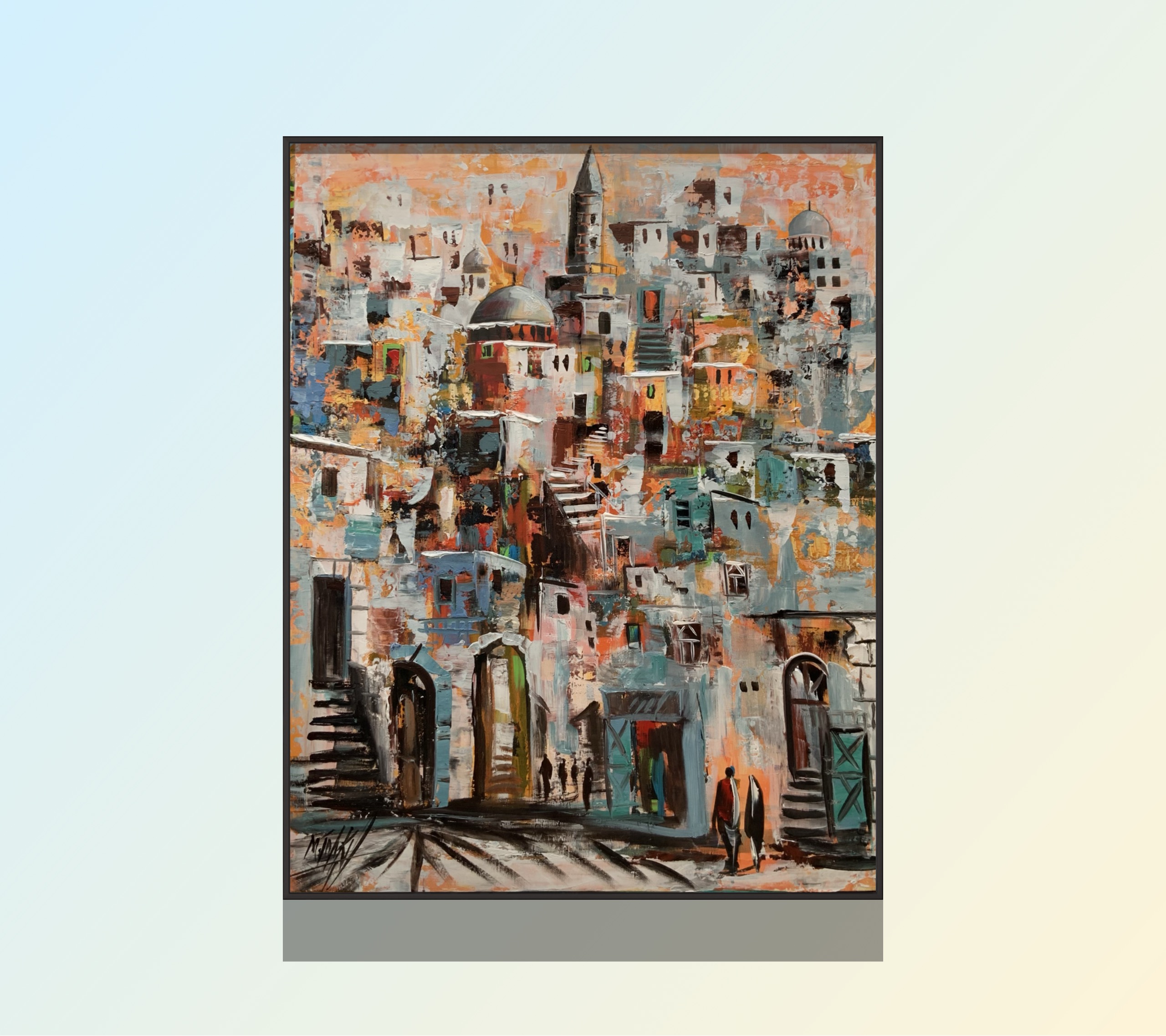A City Painted in Memory
