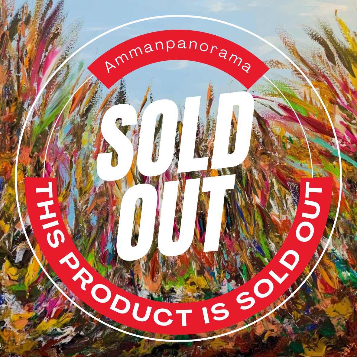 غروب في حقل متوهّج