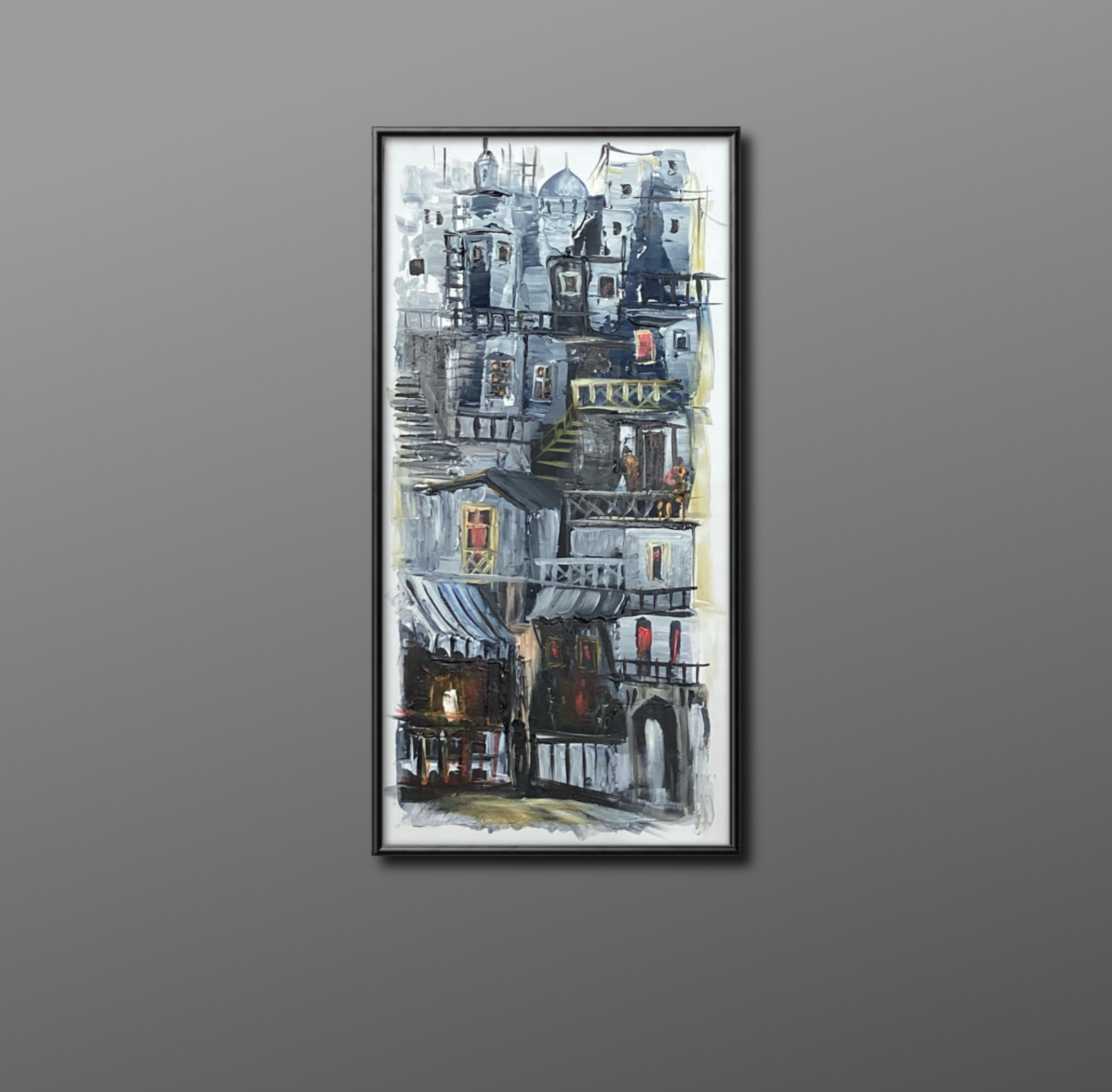 Amman in Blue and Mist