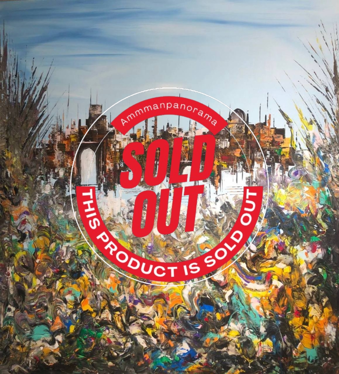 Sky Hued Echoes of Amman