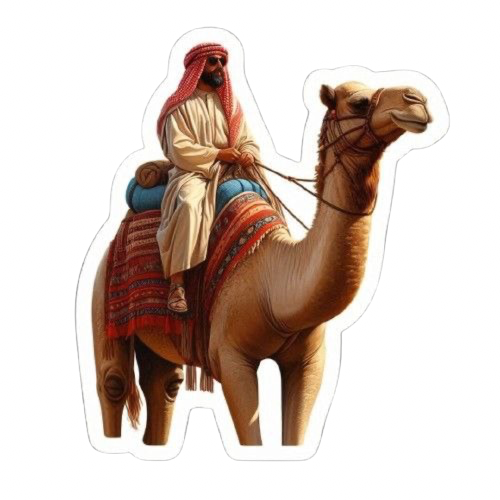 Dromedary sticker 