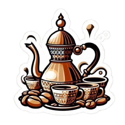 Arabian Coffee sticker