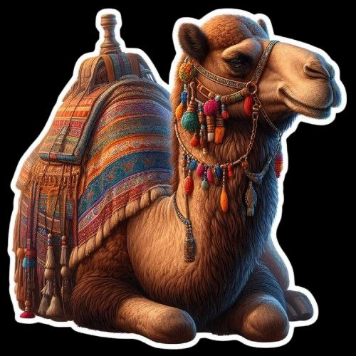 Camel sticker