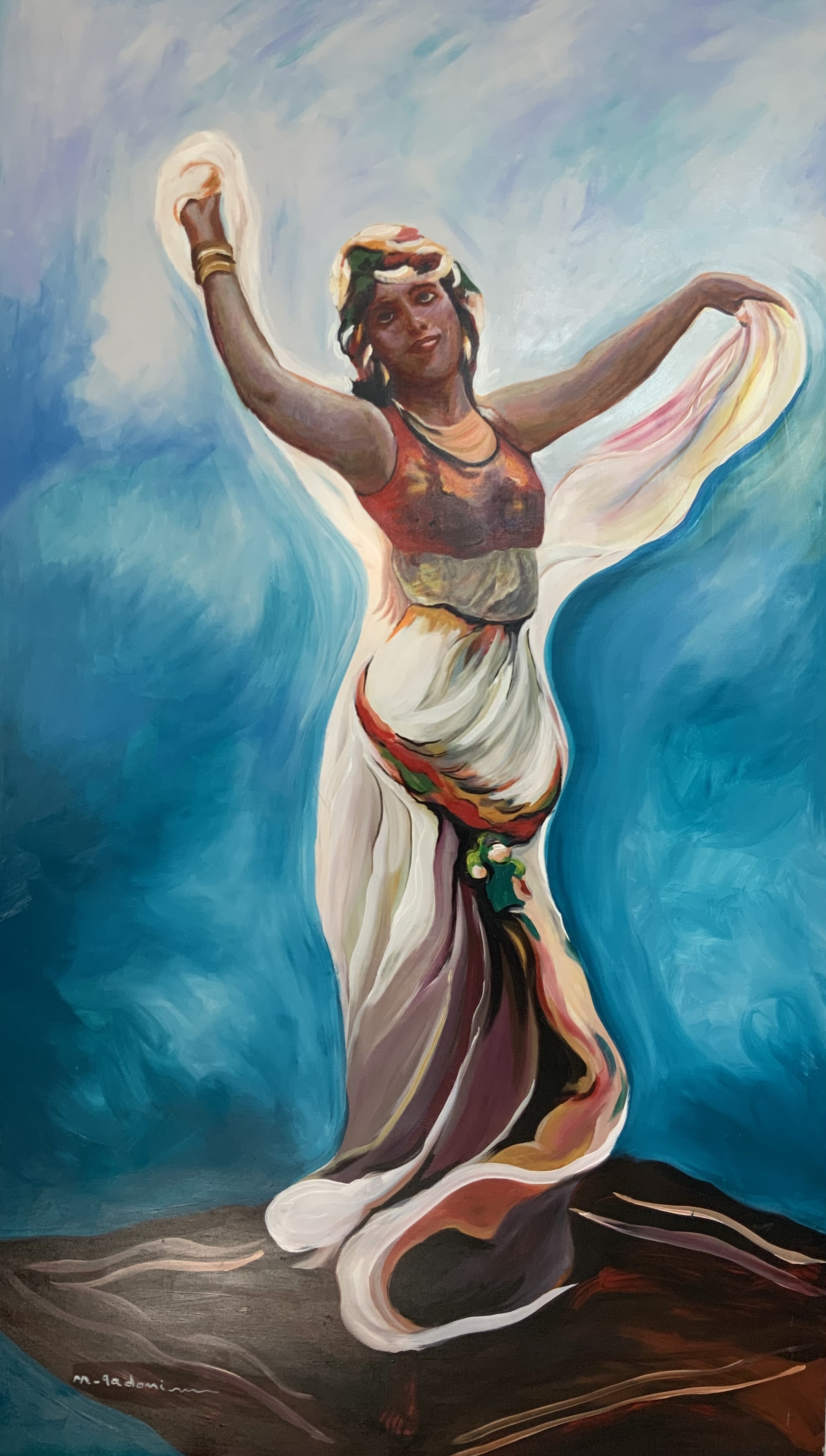 Dancing woman