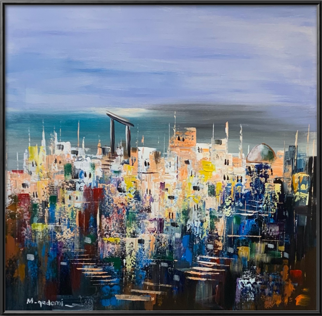 Dreamy City Skyline