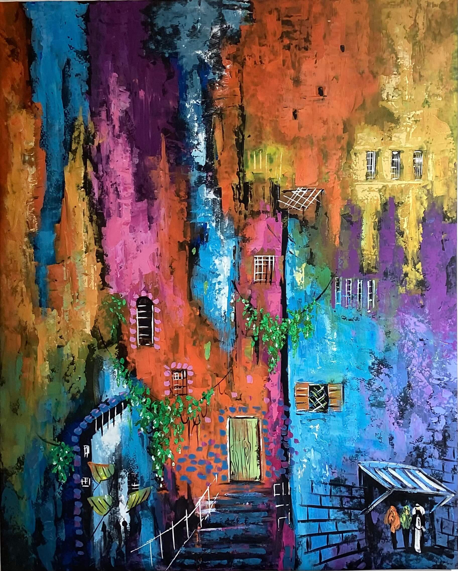 Colorful_houses-بيوت_ملّونة