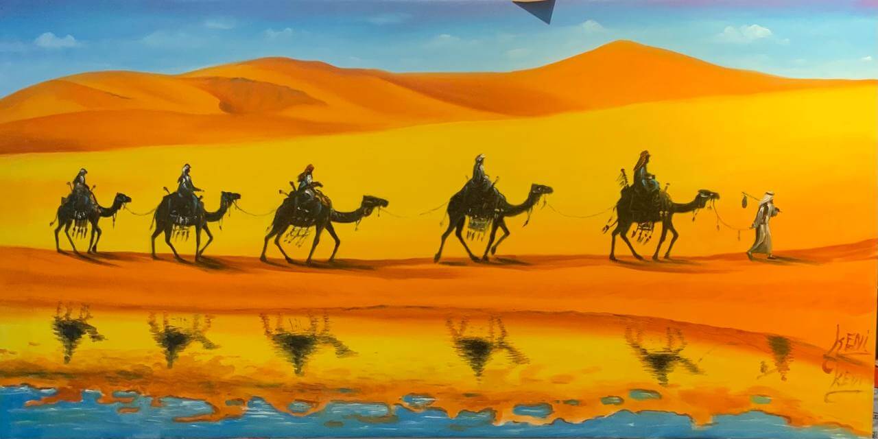 A flock of camels 07102023