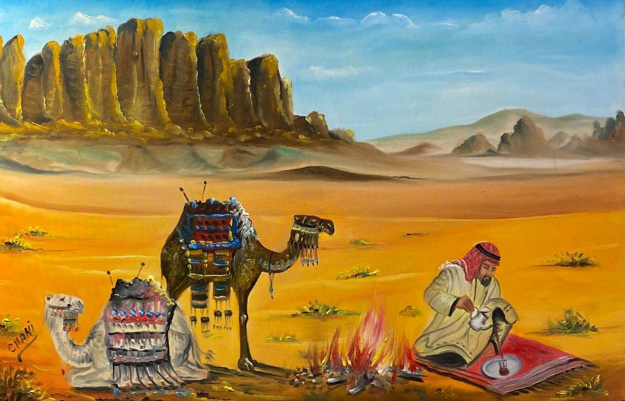 camels_in_wadi_rum_3_22112023-جمال_وادي_رم